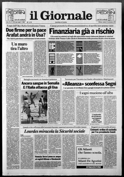 Il giornale : quotidiano del mattino